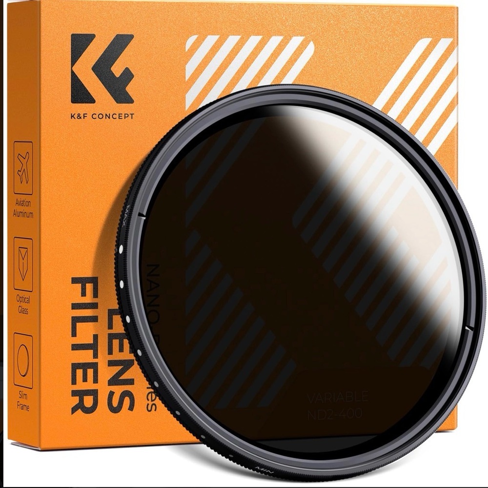 K&F Concept Variable ND Filter - Black